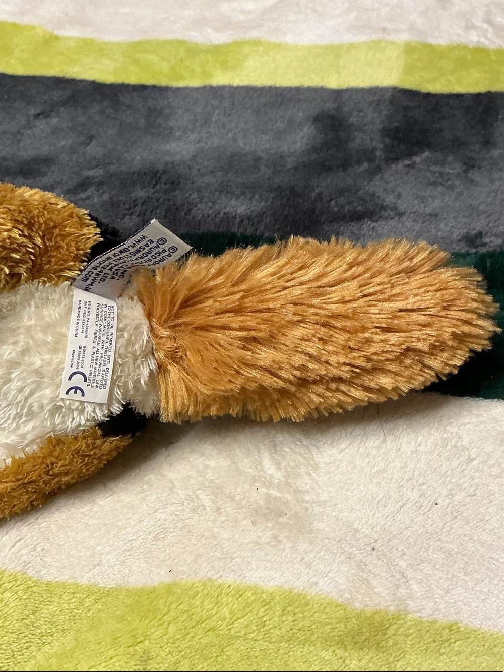 Aurora Plush Chipmunk Toy - Brown, Black, Cream